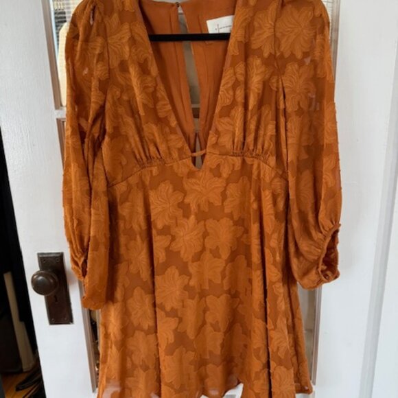 By Anthropologie Jacquard Tunic Dress Size US 2 - Picture 2 of 4